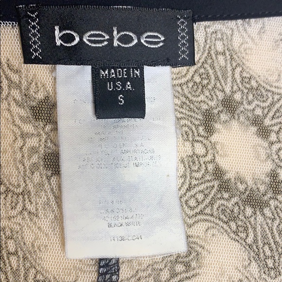 Bebe sheer shirt - Picture 7 of 7